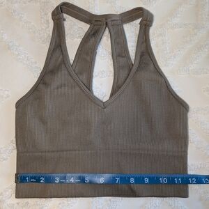 Yogalicious Olive Green Tank Top